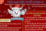 Thuế TP.HCM thông báo nóng