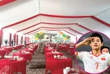 Bữa tiệc 180 mâm cỗ tri ân tới bà con của gia đình cầu thủ Đình Bắc
