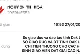 Vụ nhiều học sinh Đắk Lắk chờ tiền thưởng: Sở GD-ĐT đã chuyển tiền