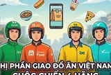 Thị phần mảng giao đồ ăn tại Việt Nam: Grab, Shopee, be và Xanh SM đang phân chia như nào?