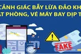 Bộ Công an cảnh báo lừa đảo vé máy bay, đặt phòng giá rẻ dịp Tết
