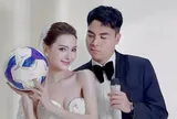 Rạp cưới hoành tráng nhất nhì làng bóng của cầu thủ Đức Huy và nữ MC nổi tiếng showbiz