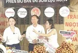 Phó Chủ tịch tỉnh Bắc Ninh livestream bán vải, chốt hơn 31 tấn đơn hàng