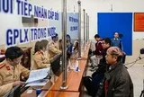 Dự kiến giảm 50% thời gian cấp giấy phép lái xe