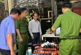 Thi hành lệnh bắt tạm giam, khám xét nơi làm việc của quản lý Đoàn Lê Ngọc Phi Lân SN 1975