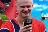 Erling Haaland trở thành chất liệu viral của loạt thương hiệu, từ hãng hàng không nổi tiếng, KFC đến Crocs