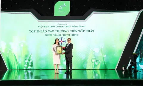 EVNGENCO3: Top20 Báo cáo thường niên tốt nhất Nhóm ngành phi tài chính 2024