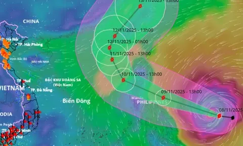 Fung Wong sắp mạnh lên cấp siêu bão, bất thường thế nào?