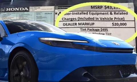 Muốn mua chiếc Honda sắp về Việt Nam này, bạn phải 'kèm lạc' gần 525 triệu đồng nhưng mà vẫn chưa bao gồm phim cách nhiệt