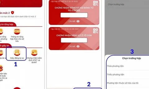 Cục CSGT vừa bổ sung tiện ích chưa từng có giúp chủ phương tiện đã bán xe hoặc mất xe khai báo