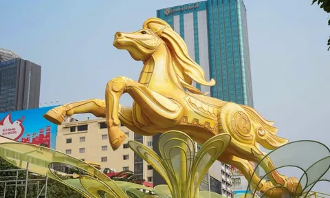 Gấp rút hoàn thành tiến độ đường hoa Nguyễn Huệ 2026