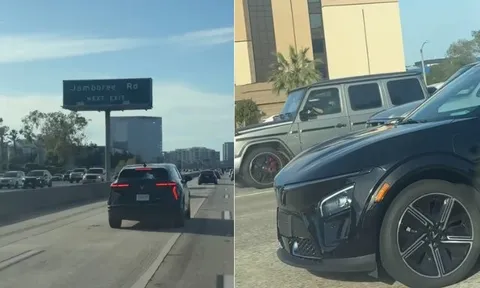 VinFast VF 7 tiếp tục được bắt gặp trên đường phố Mỹ