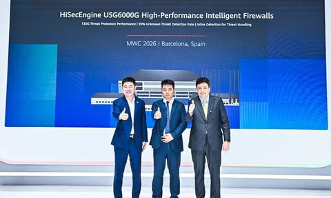 Huawei ra mắt dòng tường lửa HiSecEngine USG6000G nhằm bảo vệ doanh nghiệp trên hành trình hướng tới trí tuệ toàn diện