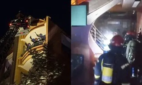 Hiện trường đám cháy khiến 2 vợ chồng cùng 3 con nhỏ mắc kẹt bên trong lúc nửa đêm