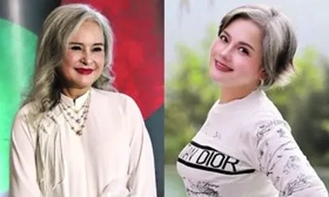 2 nữ NSND có mái tóc bạc tự nhiên: Người là Đại tá, người đi qua bạo bệnh để học cách sống vui