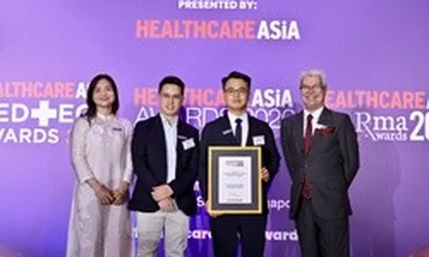 Đại diện Việt Nam tiên phong 2 năm liên tiếp thắng giải thưởng lớn tại Healthcare Asia Pharma Awards