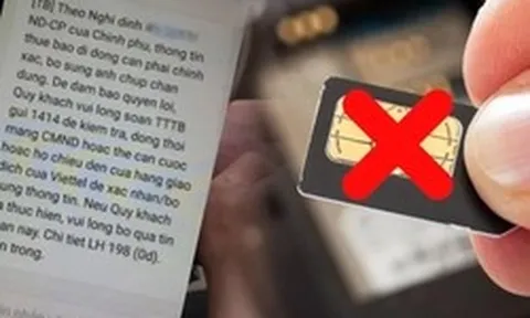5 trường hợp bị khóa SIM, chặn gọi sau 15/4, người dân cần biết