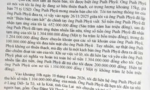 Đòi lại tiền tạm ứng mua thiên thạch 75 tỉ USD, người đàn ông bị đánh nhập viện