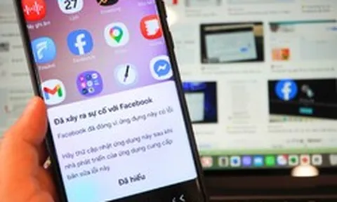 Facebook lại gặp lỗi bất thường