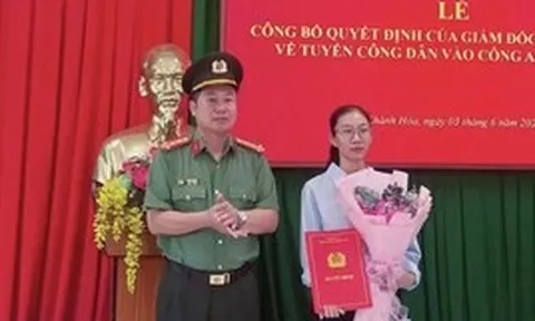 Tuyển vợ thiếu tá Nguyễn Xuân Hải vào ngành Công an