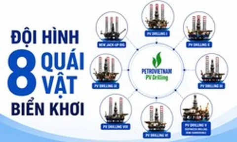 8 khối sắt sừng sững giữa biển khơi mang về hơn 6.000 tỷ mỗi năm, đưa Việt Nam thành một thế lực trong khu vực