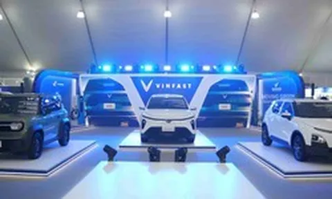 Lần đầu tiên VinFast mang gian hàng 240 m² đến một triển lãm đặc biệt tại Philippines