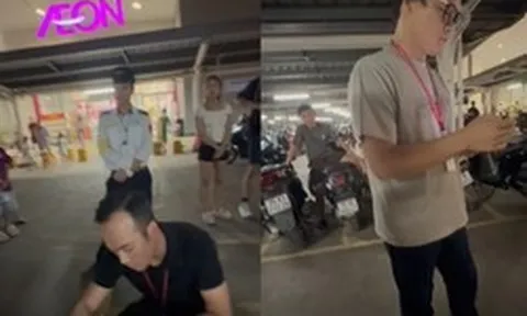 Vụ ồn ào tại AEON Mail Long Biên: Công an mời 2 người đàn ông xuất hiện trong clip lên làm việc