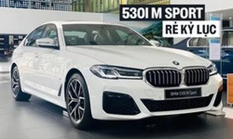 BMW 5 Series dọn kho giảm giá mạnh tại đại lý: Bản 'full' dưới 2 tỷ đồng, rẻ hơn ban đầu 1,3 tỷ nhưng phải đánh đổi một đời
