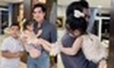Danh ca Ngọc Sơn công khai khoe con trai, con gái kháu khỉnh ở tuổi U60