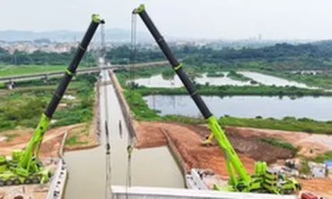 Phát hiện đoàn xe Trung Quốc chở hơn 1.000 tấn thiết bị, di chuyển 100 km giữa đêm, thực hiện nhiệm vụ thần tốc chỉ trong 24 giờ