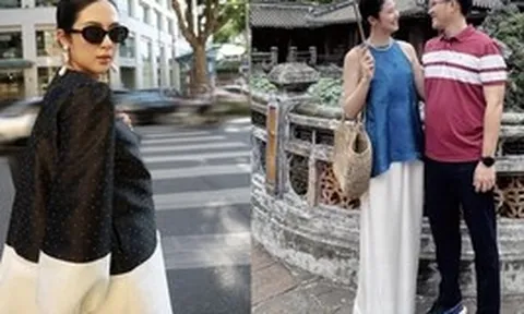 Hoa hậu Việt lấy chồng làm Bộ Ngoại giao, chuyện tình bắt đầu ở Ai Cập
