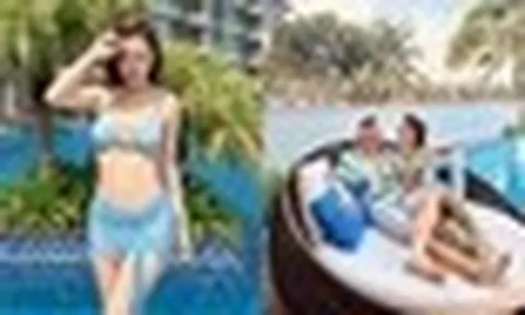 Hoa hậu đẹp bậc nhất Việt Nam tỏ tình với đại gia: "Nghe chàng hát, em vẫn bị gục ngã như lần đầu"