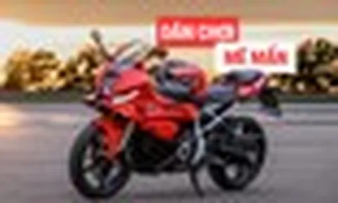BMW ra mắt tiểu 'cá voi' S 1000 RR: Mạnh chưa tới 50 mã lực, có sẵn phanh Brembo, giá quy đổi 232 triệu