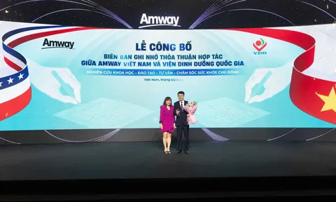 Amway Việt Nam triển khai chiến lược phát triển bền vững qua hợp tác với Phòng Công tác đoàn và Viện Dinh dưỡng Quốc gia