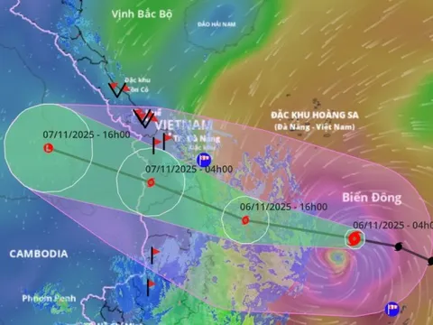Bão di chuyển quá nhanh, đêm nay đỉnh điểm mưa to gió lớn