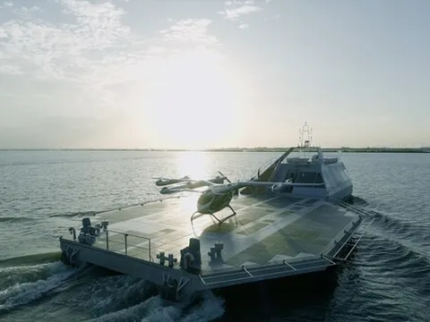 AutoFlight Aviation Technology giới thiệu vertiport mặt nước không phát thải carbon cho eVTOL