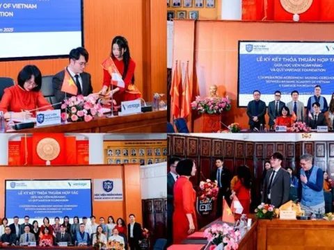 Học viện Ngân hàng Việt Nam và Vantage Foundation chính thức hóa quan hệ đối tác chiến lược nhằm thúc đẩy giáo dục tài chính