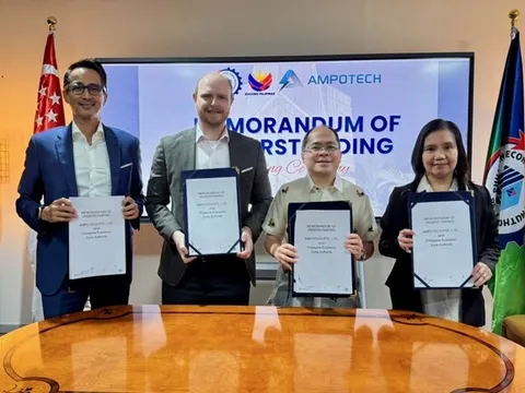 Ampotech ký kết Biên bản ghi nhớ với PEZA nhằm xây dựng các khu kinh tế sinh thái bền vững