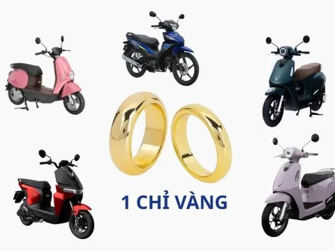 Không thể tin có ngày này: 1 chỉ vàng thừa tiền mua 1 chiếc Wave Alpha