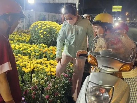 Hoa Tết giá rẻ 50.000 - 100.000 đồng/chậu cháy hàng