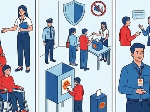 Những điều cử tri cần lưu ý khi vào phòng bỏ phiếu