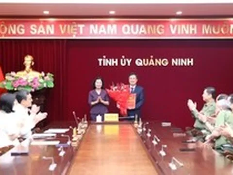 Phó Giám đốc Công an tỉnh Quảng Ninh biệt phái làm Phó Trưởng Ban Nội chính Tỉnh ủy