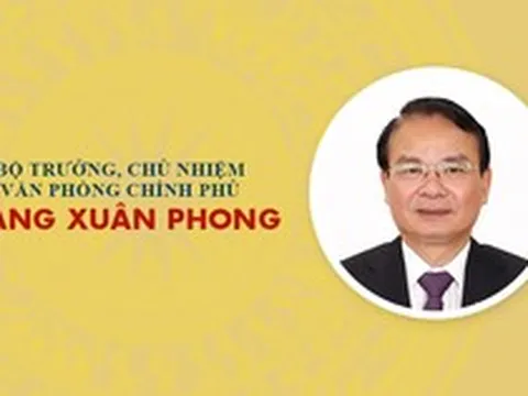 Infographic: Sự nghiệp Bộ trưởng, Chủ nhiệm Văn phòng Chính phủ Đặng Xuân Phong