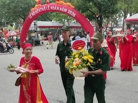 Rộn ràng lễ hội tưởng niệm 1.021 năm ngày mất vua Lê Hoàn