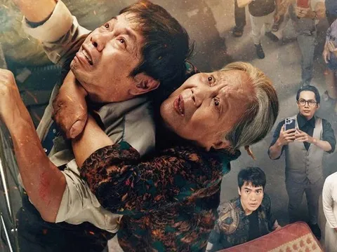 NSƯT Lê Thiện gây bất ngờ khi đu dây trên cao, đóng cảnh mạo hiểm ở tuổi 81