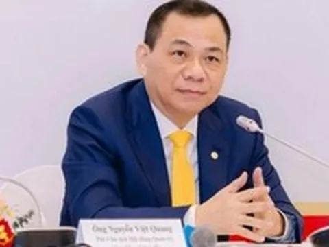 Sau 1 tuần, ông Phạm Nhật Vượng thêm 3,5 tỷ USD, tăng 9 bậc trong bảng xếp hạng