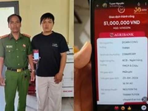 Chuyển khoản thành công 51 triệu đồng rồi xin nhận lại nhưng không được: Công an mời một người đàn ông lên làm việc