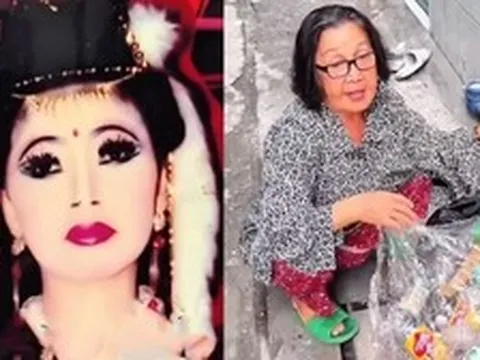 Nữ nghệ sĩ từng là đào chánh cải lương giờ sống đơn độc, nhặt ve chai mưu sinh