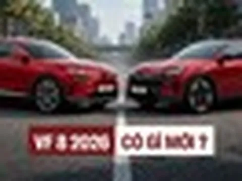 VinFast VF 8 thế hệ mới khác gì đời trước, 30 giây nhìn qua bảng này biết ngay câu trả lời