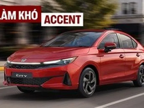 Honda City 2026 ra mắt ĐNÁ: Thiết kế mới long lanh với màn lớn, phanh điện tử, tùy chọn turbo hoặc hybrid, sớm về Việt Nam cạnh tranh Vios, Accent
